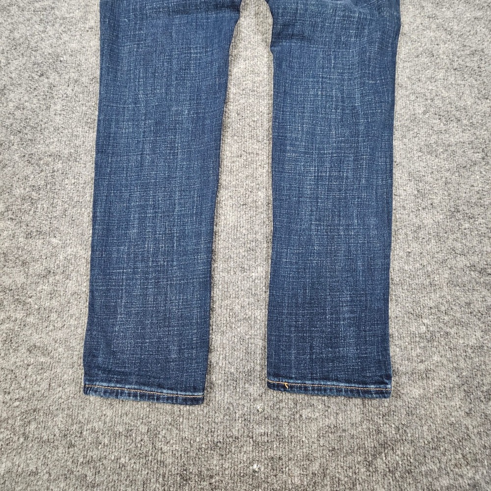 Levi's 721 High Rise Skinny Jeans Women 34x32 Blue Story Stretch Dark Wash Denim - Picture 8 of 13